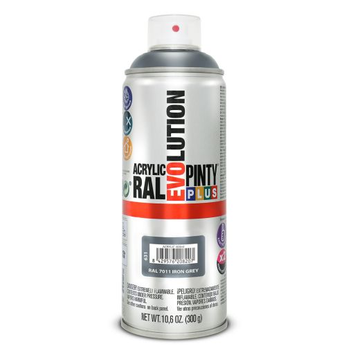 PINTURA SPRAY ACRILICA RAL 7011 GRIS 400ML