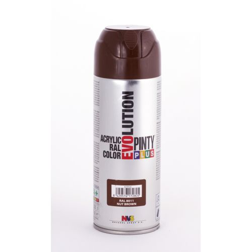 PINTURA SPRAY ACRILICA RAL 8011 MARRON 400ML