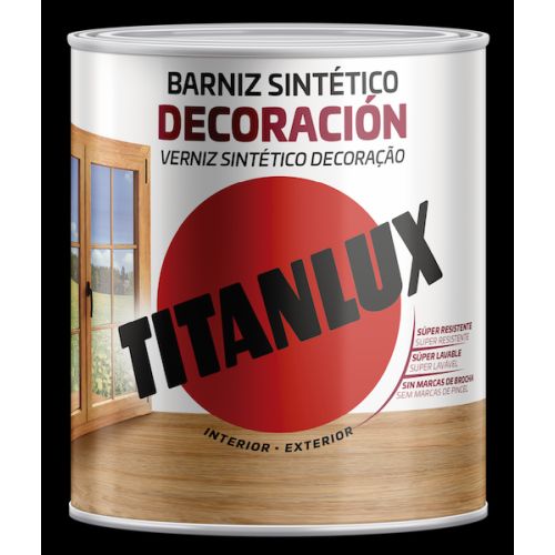BARNIZ SINTETICO BRILLANTE CEREZO 750ML