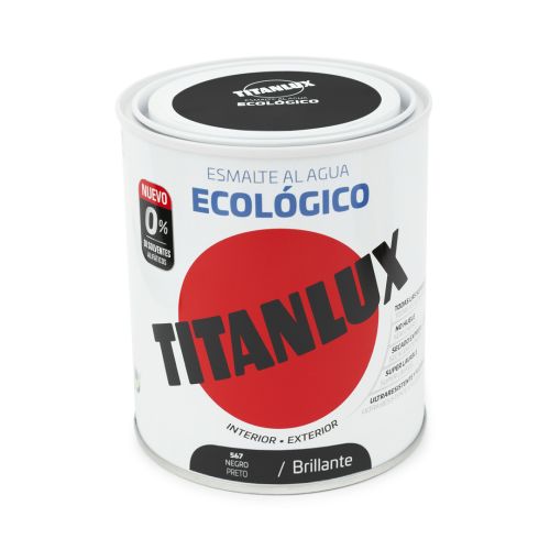 ESMALTE ACRILICO ECOLOGICO NEGRO 750ML