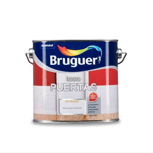 LACA PUERTAS SATINADA AGUA BLANCO PERMANENTE 2.5L