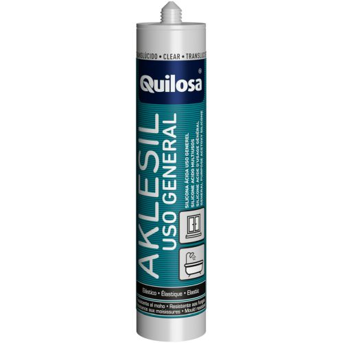 SILICONA ACIDA AKLESIL TRANSLUCIDO 280ML