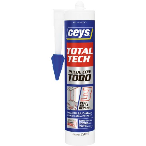 ADHESIVO CEYS MS-TECH BLANCO 290ML