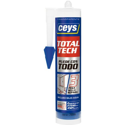ADHESIVO CEYS MS-TECH TRANSPARENTE 290ML