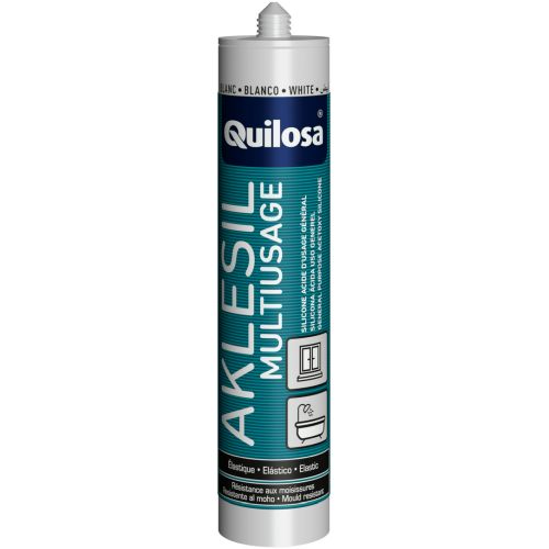 SILICONA ACIDA AKLESIL BLANCA 280ML