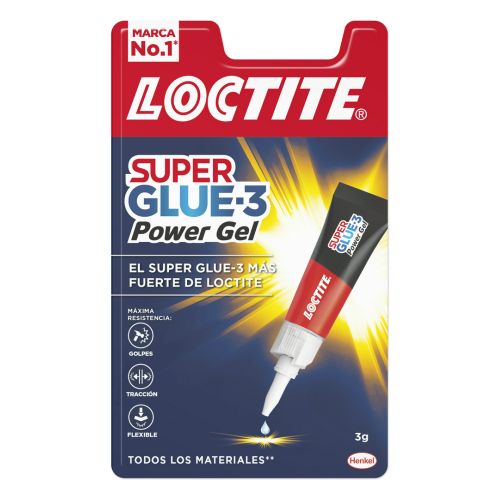 ADHESIVO INSTANTANEO 3GR POWER FLEX LOCTITE (BLISTERS)