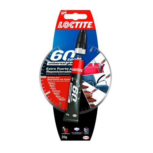 LOCTITE UNIVERSAL GLUE 60 SEC. ULTRA RAPIDO