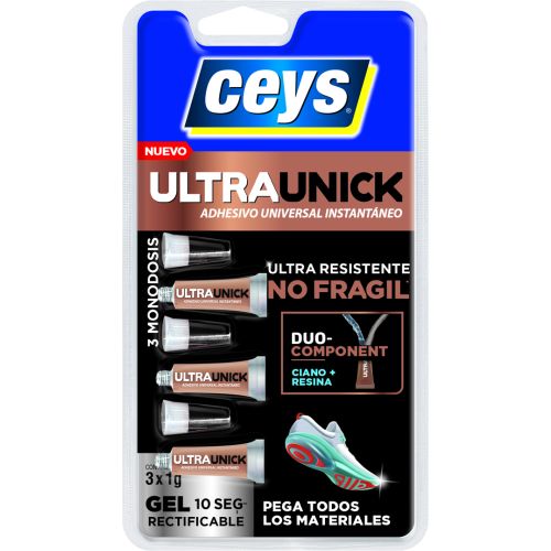 ADHESIVO SUPERCEYS UNICK 3 MONODOSIS 1GR