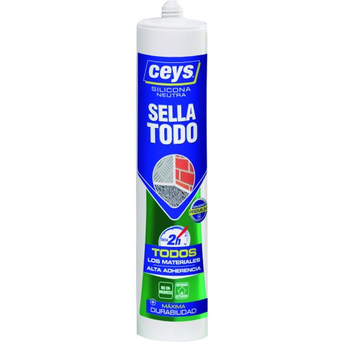 SILICONA SELLATODO TRANSLUCIDA CARTUCHO 280ML