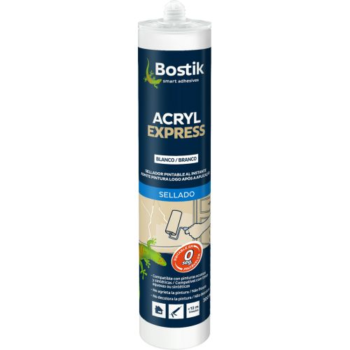 SELLADOR ACRYL EXPRESS PINTABLE BLANCO 300ML