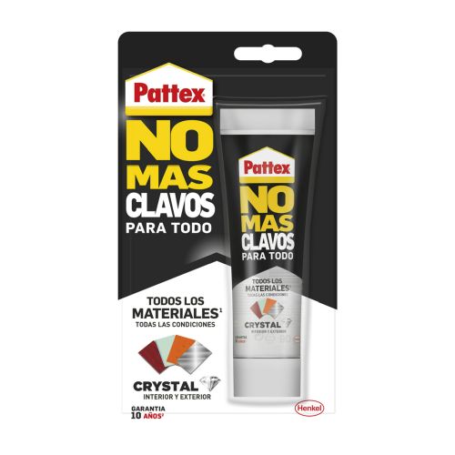 PATTEX NO MAS CLAVOS PARA TODO CRISTAL 90GR