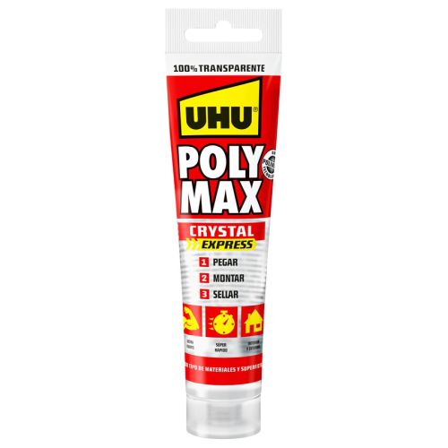 MASILLA POLY MAX EXPRESS 125 GRS. CRISTAL