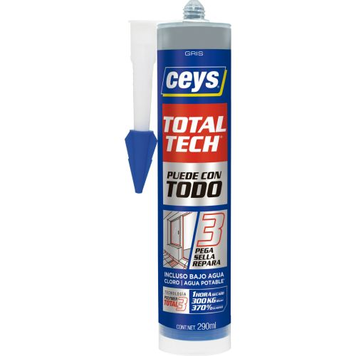 ADHESIVO CEYS MS-TECH GRIS 290ML