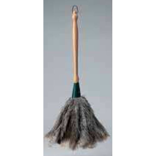 PLUMERO PLUMA AVESTRUZ M/MADERA CORTO SELECCIONADA