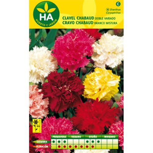 SEMILLAS FLOR CLAVEL CHABAUD VARIADO SOB