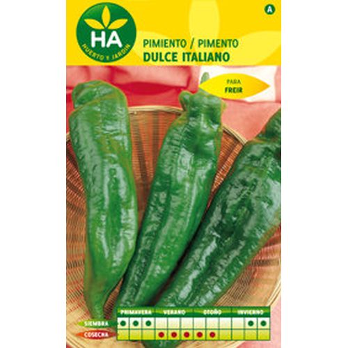 SEMILLAS PIMIENTO DULCE ITALIANO SOBRE