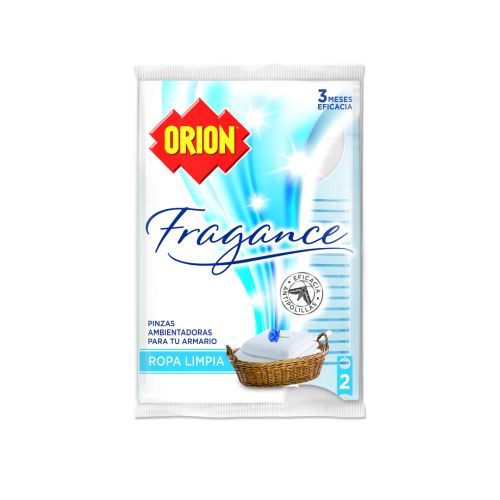 PINZA ANTIPOLILLAS ORION FRAGANCIA ROPA LIMPIA