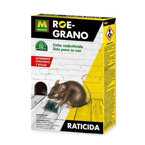 RATICIDA ROE GRANO 6 X 25GR
