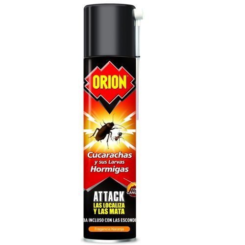 INSECTICIDA SPRAY ORION CUCARACHAS HORMIGAS 400ML
