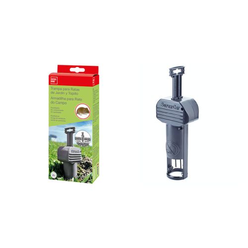 TRAMPA RATAS DE JARDIN Y TOPILLO SUPERCAT