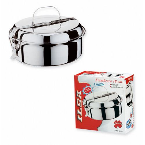 FIAMBRERA INOX REDONDA 14CM