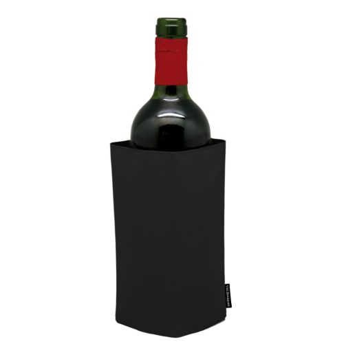 ENFRIADOR BOTELLA CON VELCRO NEGRO