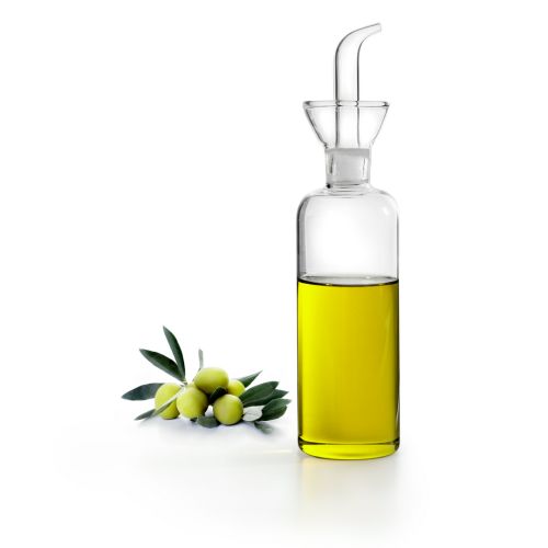 ACEITERA CILINDRICA CRISTAL 250ML