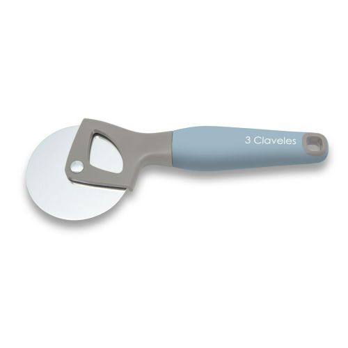 CORTAPIZZA 3 CLAVELES INOX 19CM