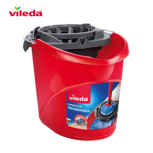 CUBO FREGAR C/ESCURRIDOR 10L. TORSION POWER VILEDA