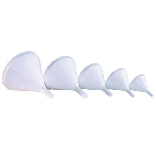 EMBUDO PLASTICO 9CM BLANCO