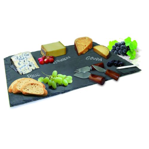 SET PIZARRA QUESO 30.5X25.5X2.5