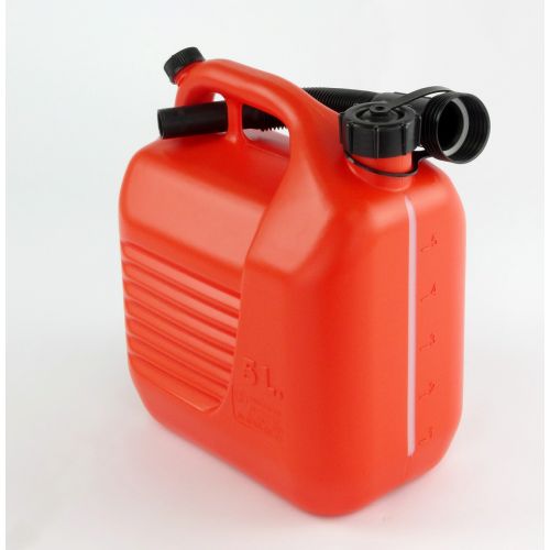 BIDON HOMOLOGADO HIDROCARBUROS CON VALVULA 5L