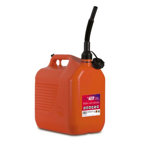 BIDON HOMOLOGADO HIDROCARBUROS CON VALVULA 20L