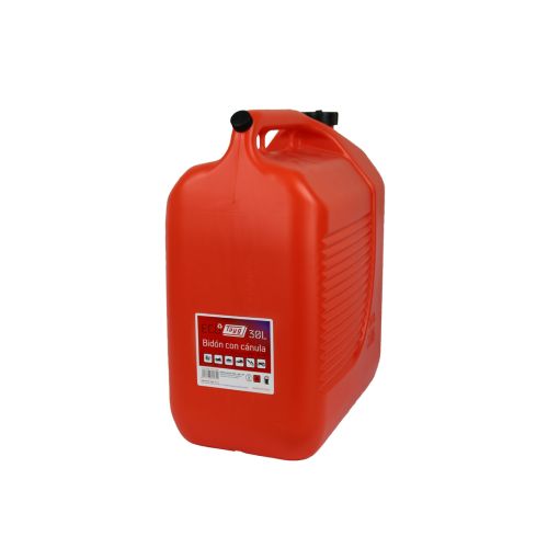 BIDON HOMOLOGADO HIDROCARBUROS CON VALVULA 30L
