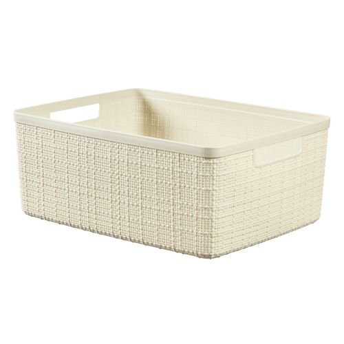 CAJA ORDENACION JUTE RECTANG.M 12L 28x15x36CM