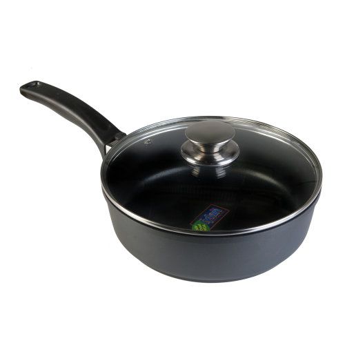 CAZUELA ECOSTONE ALUMINIO MANGO EXTRAIBLE 24CM