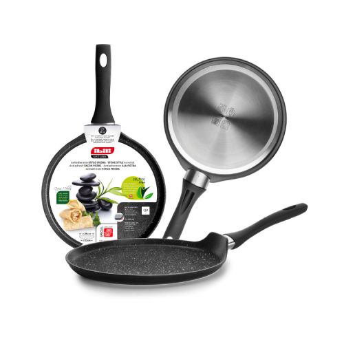 SARTEN CREPS ALUMINIO INDUCCION PIEDRA 28CM