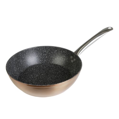 SARTEN ALUMINIO FORJADO HONDA INDUCCION COBRE 24CM
