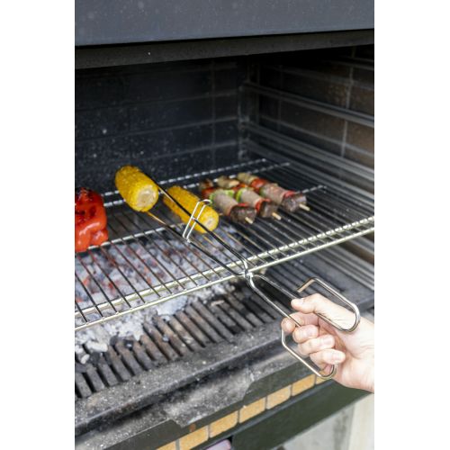 PINZA COCINA INOX CON GUIA 45CM