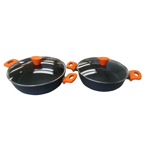 SET 2 CACEROLAS ALUMINIO WIND 26+28CM
