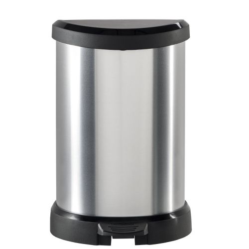 CUBO BASURA PEDAL 20L DECOBIN INOX 31X27X45