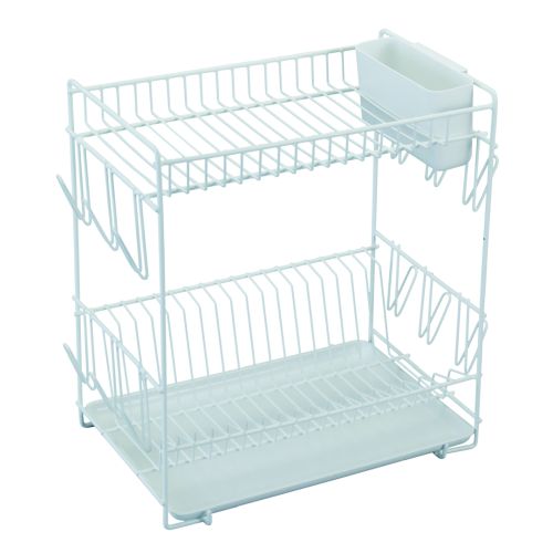 ESCURREPLATOS GRANDE PLASTIFICADO BLANCO