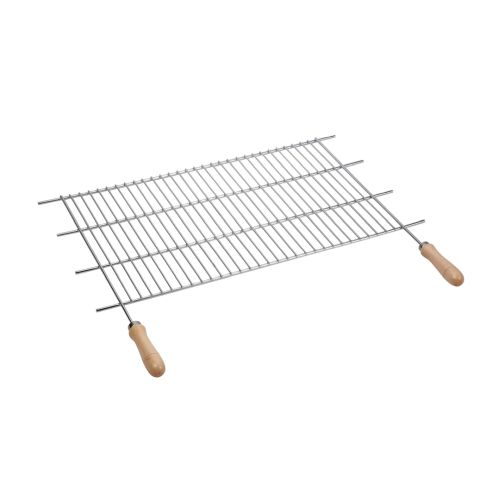 PARRILLA BARBACOA CINCADA MANGO MADERA 80X40CM