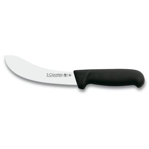CUCHILLO 3 CLAVELES M/POLIPROP DESPELLEJAR 16CM