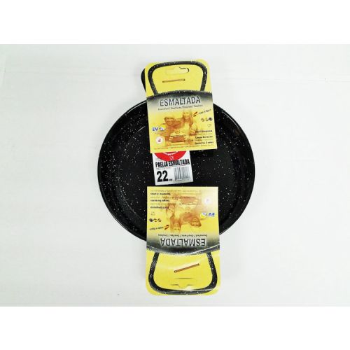 PAELLERA ESMALTADA 1/2 RACION 22CM