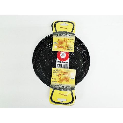 PAELLERA ESMALTADA 1 RACION 24CM