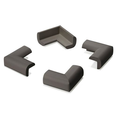 PROTECTOR CANTOS ACOLCHADO MARRON 4 UNIDADES