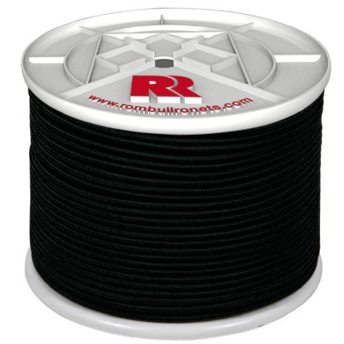 GOMA REDONDA 6MM NEGRO BOBINA 200M