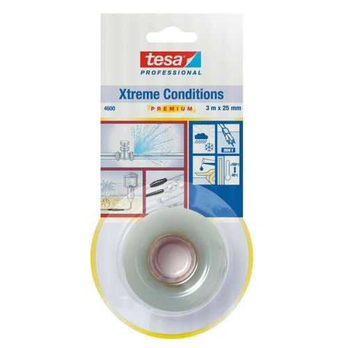CINTA SILICONA AUTOSOLDABLE TRANSPARENTE 3M X 25MM