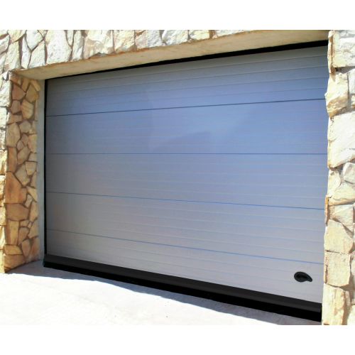 BURLETE ALUMINIO GARAJE LABIO 3,05MTS. NEGRO